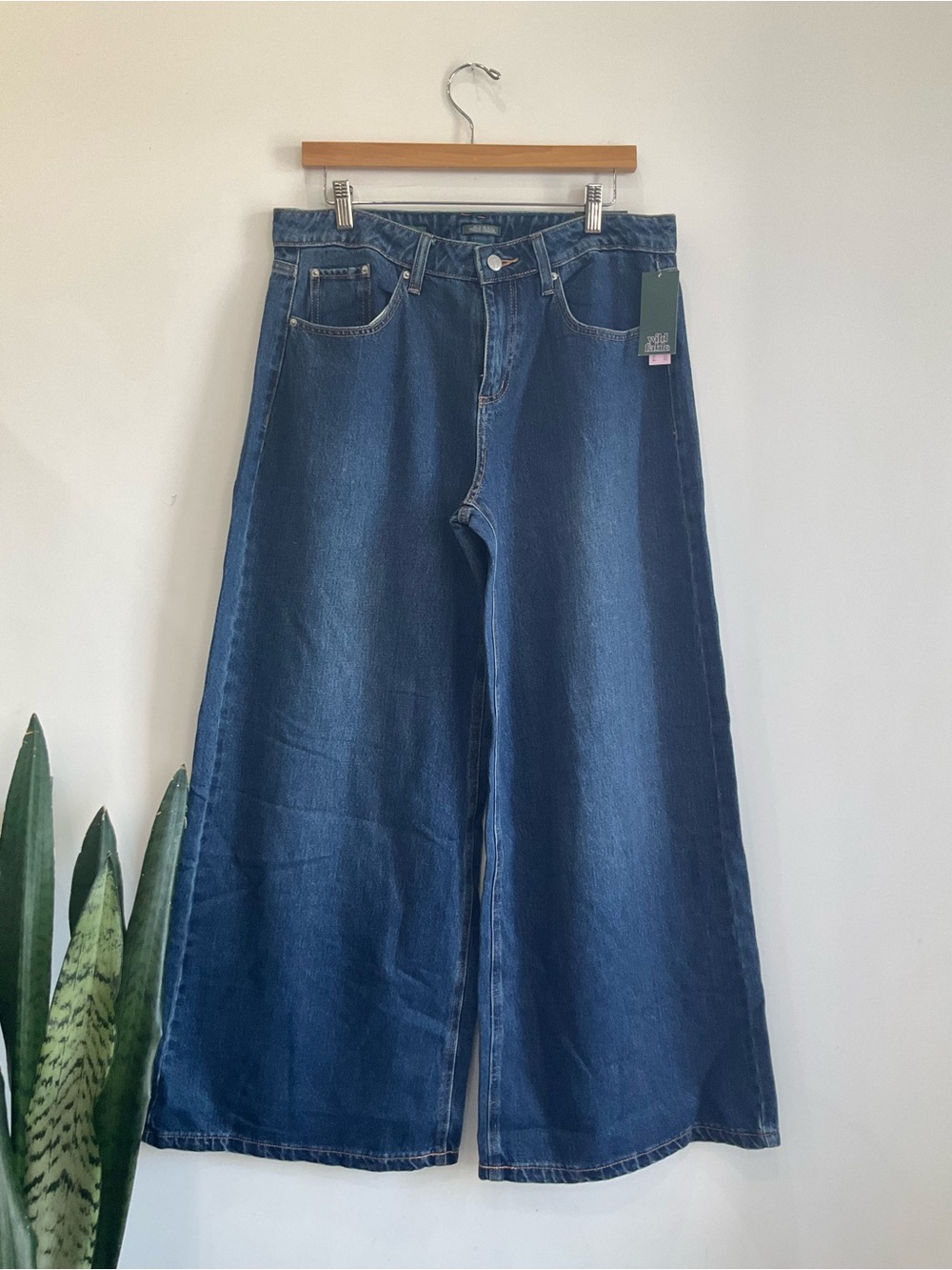 wild fable Men’s Bootcut Jeans in Dark Blue
